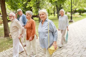 Éviter les chutes personnes âgées